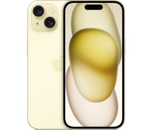 Смартфон Apple iPhone 15 128GB, желтый