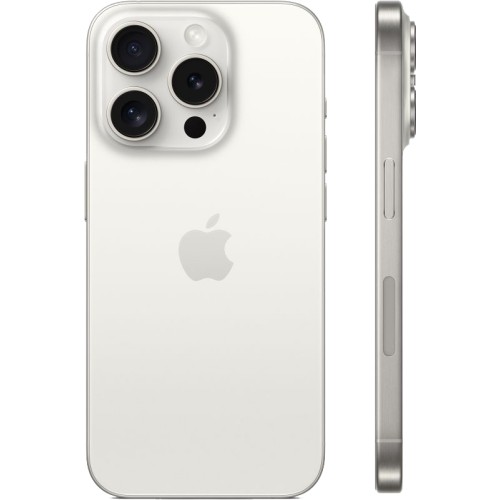 Смартфон Apple iPhone 15 Pro 512GB, White Titanium (белый)