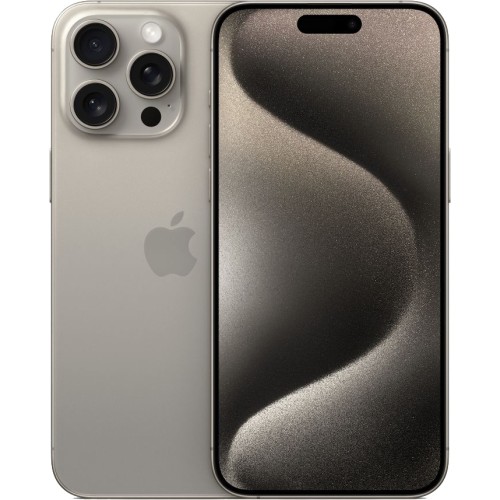 Смартфон Apple iPhone 15 Pro Max 1TB, Natural Titanium (серый)